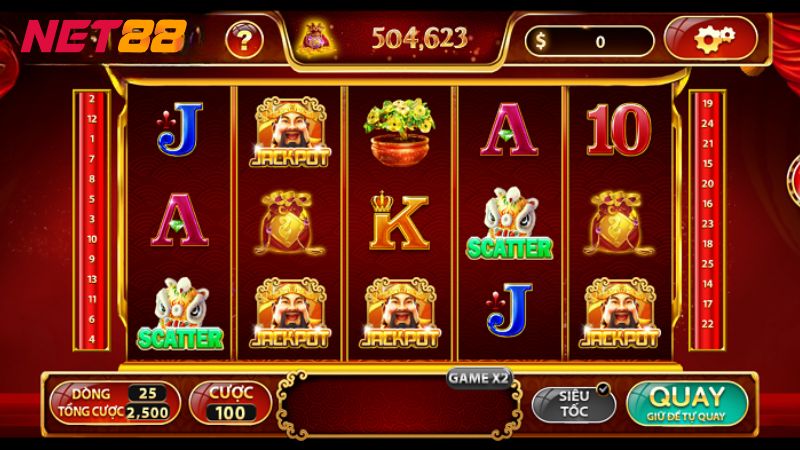 Mỗi biểu tượng trong game có đặc điểm kèm mức thưởng riêng