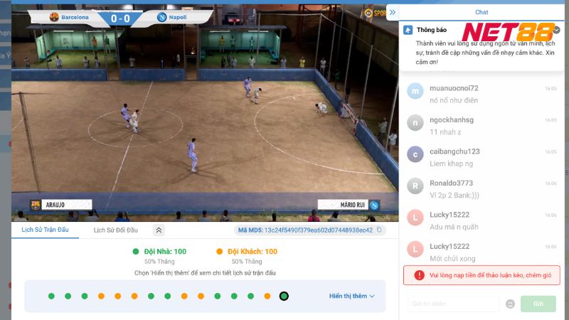 Anh em có thể cược nhanh thắng gọn với các trận cầu ảo Volta đối đầu 3-3